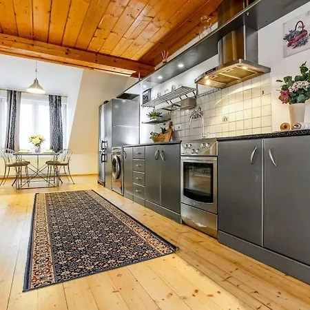 Utulny A Prostorny Podkrovni Byt S Krbovymi Kamny Ceske Budejovice Exterior photo
