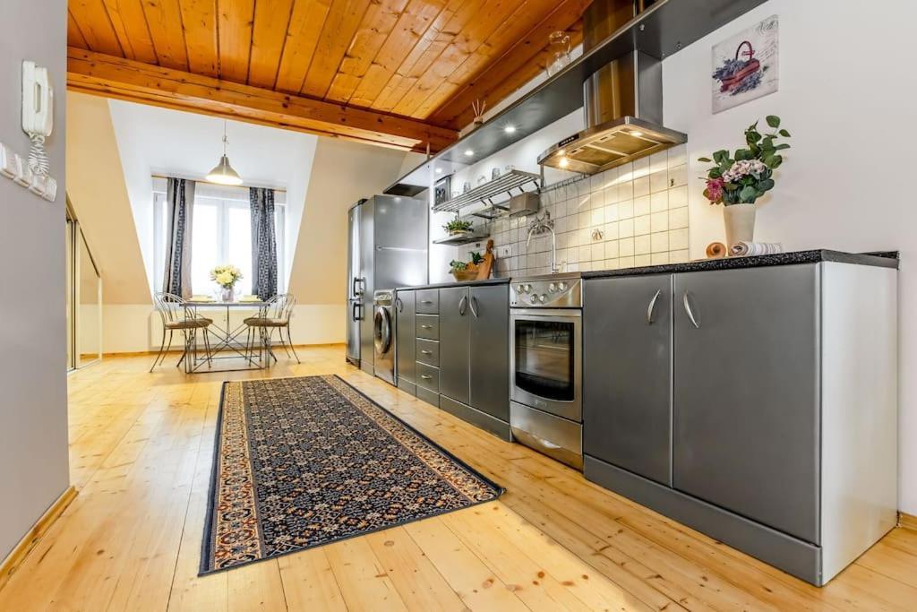 Utulny A Prostorny Podkrovni S Krbovymi Kamny Apartment